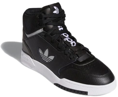 adidas originals Drop Step Xl 防滑耐磨 高筒 女款 黑色 板鞋 Lookbook adidas originals Drop Step Xl 防滑耐磨 高筒 女款 黑色 板鞋