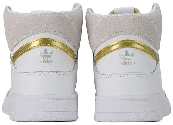 adidas originals Drop Step Xlt 包覆性平衡防滑 滑板鞋 女款 白黃 Shop adidas originals Drop Step Xlt 包覆性平衡防滑 滑板鞋 女款 白黃