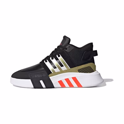 (W) adidas originals EQT Bask Adv V2 'Black Gold White'