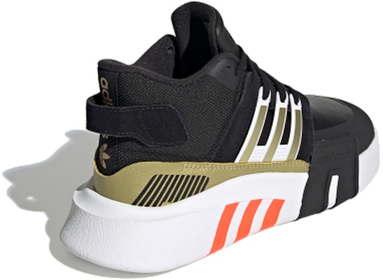 (W) 아디다스 오리지널스 EQT 바스크 ADV V2 '블랙 골드 화이트' FW5348 Lookbook (W) 아디다스 오리지널스 EQT 바스크 ADV V2 '블랙 골드 화이트' FW5348
