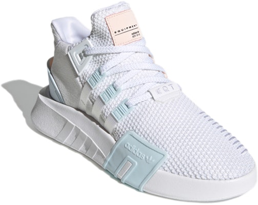 (W) adidas Originals Eqt Bask Adv 'Blanco Azul Rosa' FZ0215 Lookbook (W) adidas Originals Eqt Bask Adv 'Blanco Azul Rosa' FZ0215