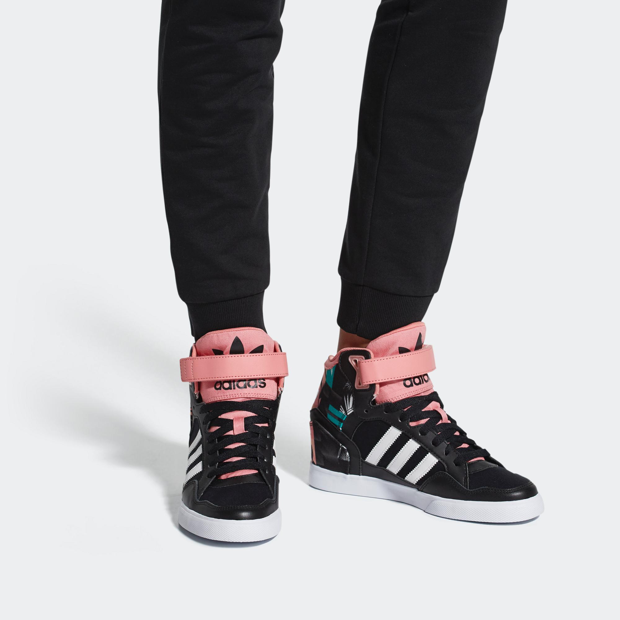 (W) adidas Originals Extaball Up 'Black Pink' 圖 6