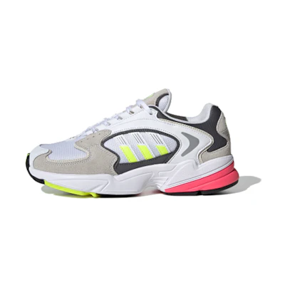 (W) adidas originals FALCON 2000 'White Gray Yellow'