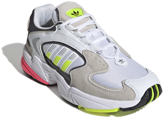 adidas originals Falcon 2000 復古運動休閒鞋 女款 白灰黃 Order adidas originals Falcon 2000 復古運動休閒鞋 女款 白灰黃