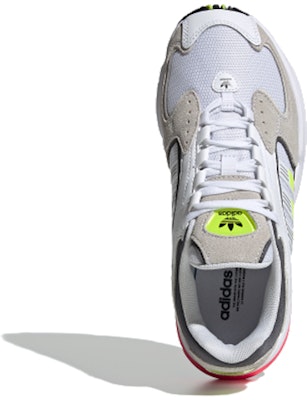 (Women) adidas originals FALCON 2000 'White Gray Yellow' EH0136 Shop (Women) adidas originals FALCON 2000 'White Gray Yellow' EH0136