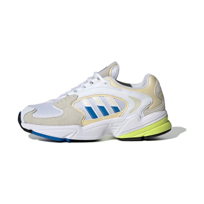 (W) adidas originals Falcon 2000 Shoes White/Brown/Blue