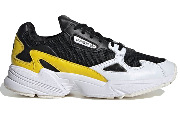 (W) adidas originals Falcon 'Black Yellow White' 圖 2