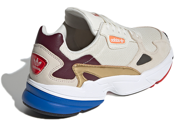 Shop (W) adidas Originals Falcon 'Beige Biru Putih' G54688