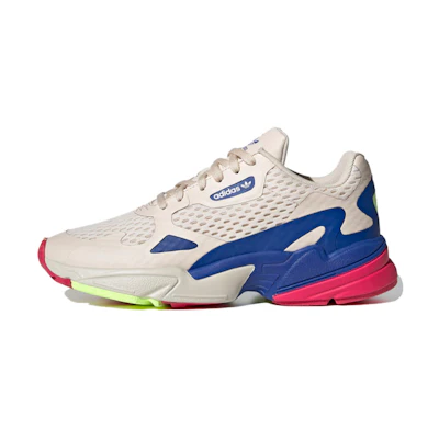 (W) adidas originals Falcon 'White Blue Red'