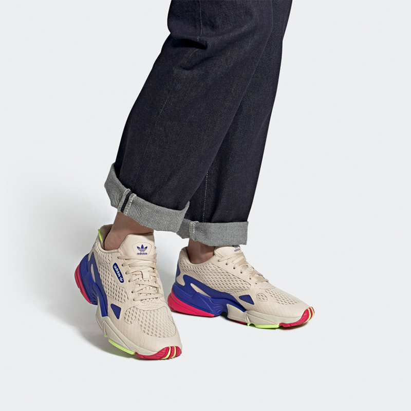 (W) adidas originals Falcon 'White Blue Red' 圖 7