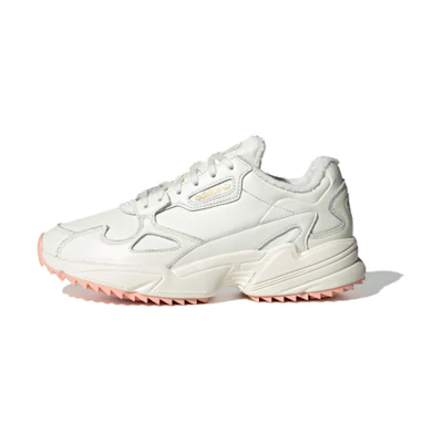 (W) adidas originals Falcon 'White Brown Pink'