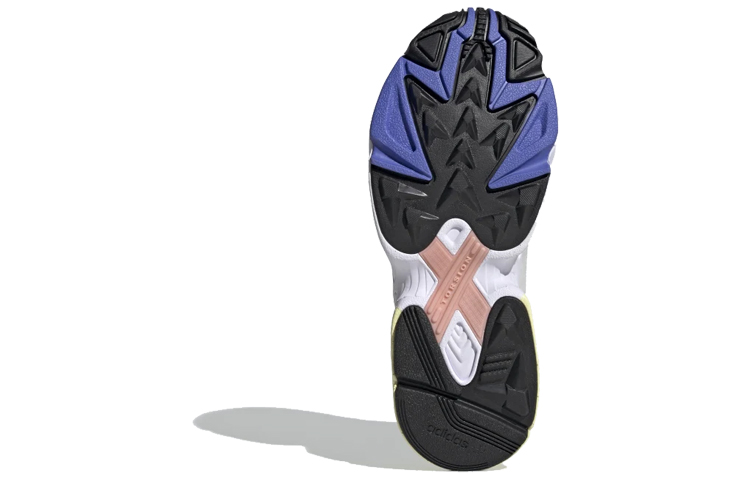 (W) adidas originals Falcon Sports Casual Shoes 'Black Green' 圖 5