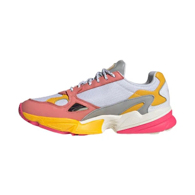 (W) adidas originals Falcon W 'White Pink Yellow'