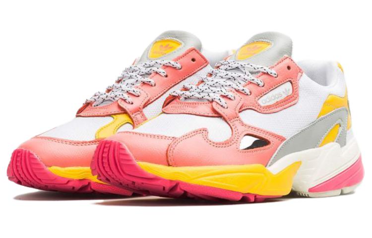 Lookbook (Women) adidas originals Falcon W 'White Pink Yellow' EG9933