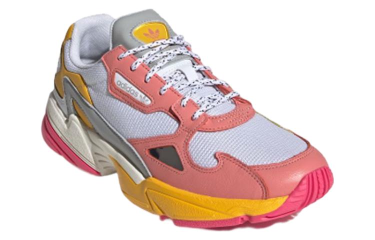 Shop (Women) adidas originals Falcon W 'White Pink Yellow' EG9933