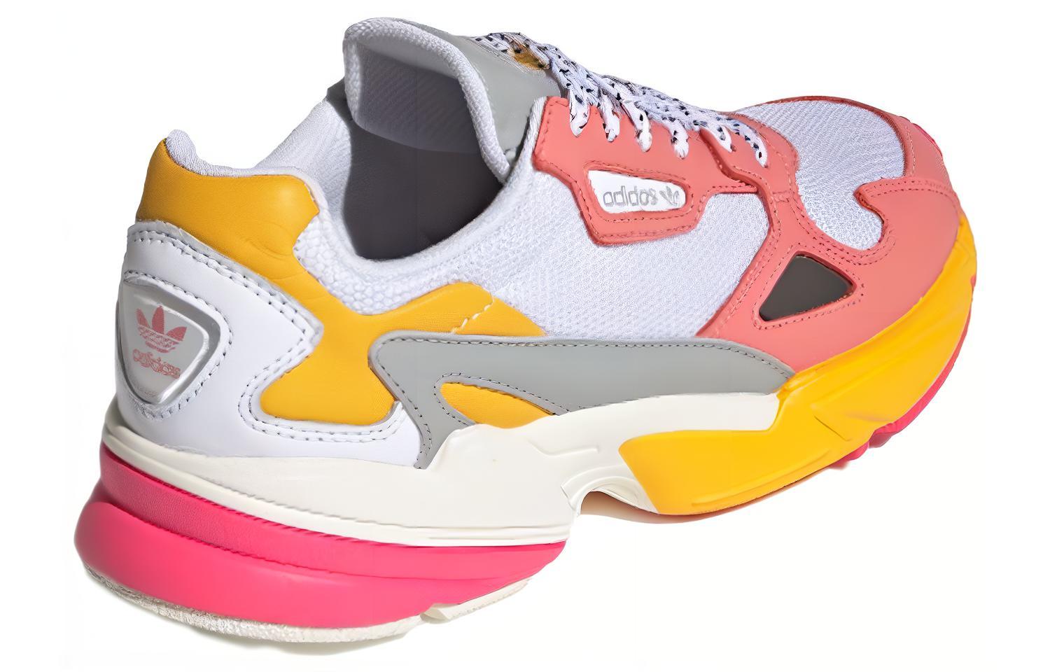 Purchase (Women) adidas originals Falcon W 'White Pink Yellow' EG9933