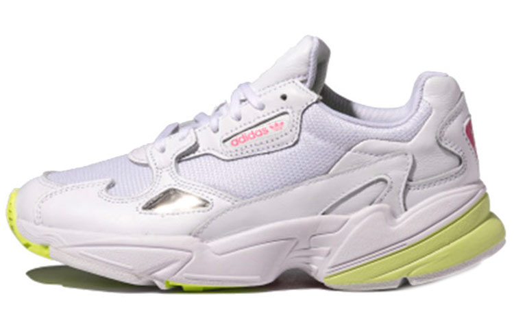 (Women) adidas originals Falcon W 'White Yellow Pink' EG5793
