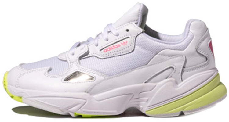 (Women) adidas originals Falcon W 'White Yellow Pink' EG5793 Buy (Women) adidas originals Falcon W 'White Yellow Pink' EG5793