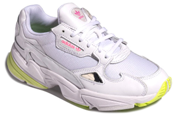 (W) adidas originals Falcon W 'White Yellow Pink' 圖 3