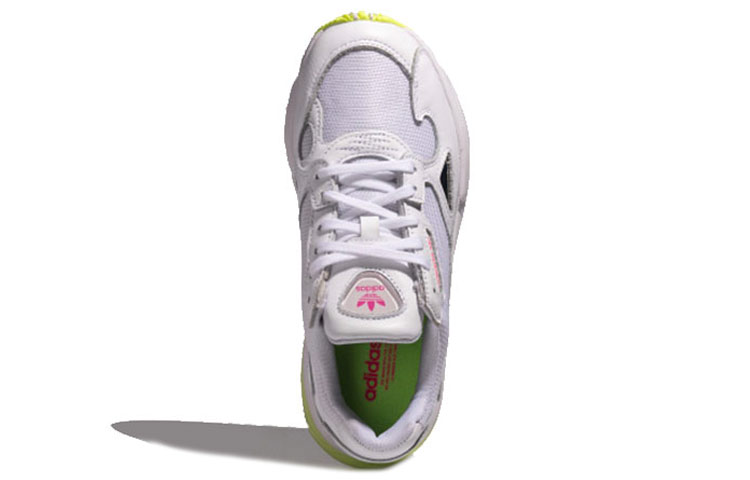 (W) adidas originals Falcon W 'White Yellow Pink' 圖 5
