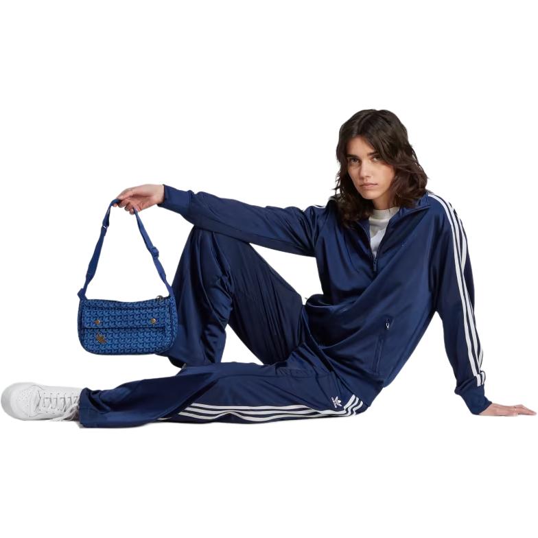 Purchase (W) adidas Originals Firebird Track Top Biru Gelap Jaket 3-Stripes Klasik. IL3816