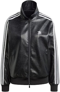 (W) adidas Originals Firebird 女款仿皮復古黑色運動外套 IY2912 Buy (W) adidas Originals Firebird 女款仿皮復古黑色運動外套 IY2912