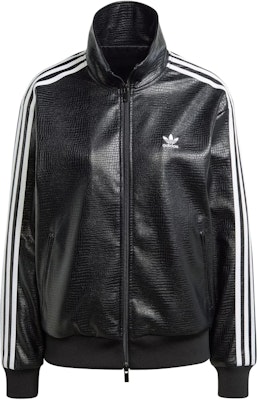 (W) adidas Originals Firebird 女款仿皮復古黑色運動外套 IY2912 Buy (W) adidas Originals Firebird 女款仿皮復古黑色運動外套 IY2912