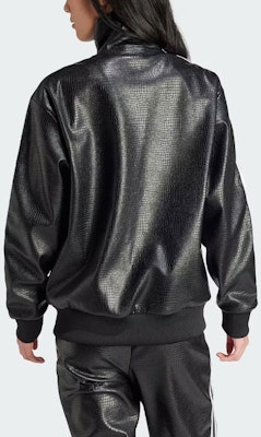 (W) adidas Originals Firebird 女款仿皮復古黑色運動外套 IY2912 Shop (W) adidas Originals Firebird 女款仿皮復古黑色運動外套 IY2912