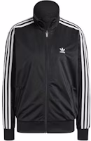 (Women) adidas Originals Firebird Track Top Black 3-Stripes Loose Fit Jacket IT7405 (Women) adidas Originals Firebird Track Top Black 3-Stripes Loose Fit Jacket IT7405