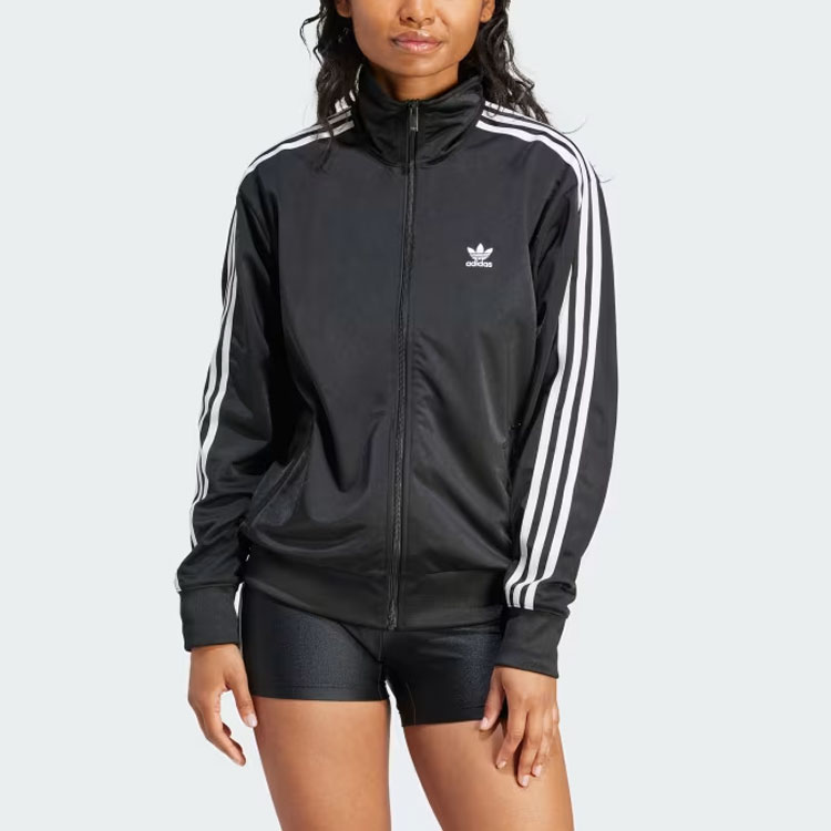 (Women) adidas Originals Firebird Track Top Black 3-Stripes Loose Fit Jacket IT7405 圖 3