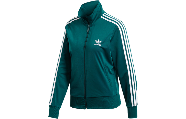 (Women) adidas Originals Firebird TT Track Jacket Elegant Green with 3-Stripes ED7535