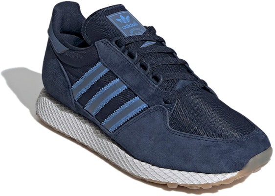 (W) 아디다스 오리지널 포레스트 그로브 블루/화이트 EE5761 Lookbook (W) 아디다스 오리지널 포레스트 그로브 블루/화이트 EE5761