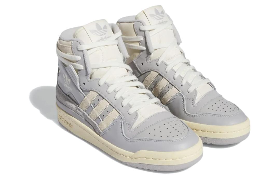 Lookbook (W) adidas Originals FORUM 84 High 'Gris Crema Blanco' IF2735