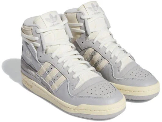 (W) adidas Originals FORUM 84 High 'Gris Crema Blanco' IF2735 Lookbook (W) adidas Originals FORUM 84 High 'Gris Crema Blanco' IF2735