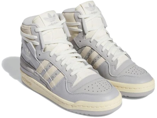 (Women) adidas Originals FORUM 84 High 'Grey Cream White' IF2735 Lookbook (Women) adidas Originals FORUM 84 High 'Grey Cream White' IF2735