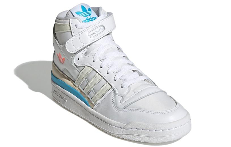 Lookbook (W) 아디다스 오리지널 포럼 84 하이 '화이트 크림 블루' GY8164
