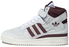 (Women) adidas Originals Forum 84 High 'Gray Red' GY0825 (Women) adidas Originals Forum 84 High 'Gray Red' GY0825