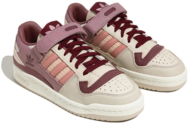 (Women) adidas originals Forum 84 Low 'White Rose' HQ6941 Lookbook (Women) adidas originals Forum 84 Low 'White Rose' HQ6941