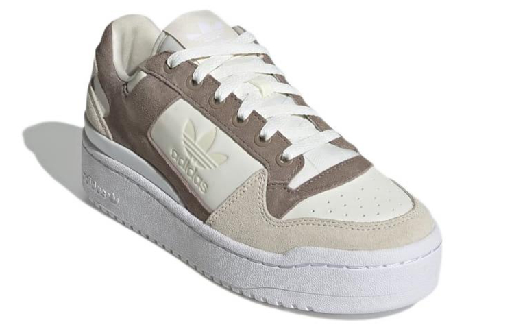 Lookbook (W) 아디다스 오리지널 포럼 볼드 '화이트 브라운' GW9125