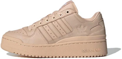 (Women) adidas Originals Forum Bold Low Sneakers Light Brown Casual Comfort Shoes IF9507 (Women) adidas Originals Forum Bold Low Sneakers Light Brown Casual Comfort Shoes IF9507