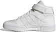 Buy adidas originals FORUM 休閒 耐磨 高筒 滑板鞋 女款 白色