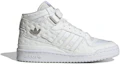Order adidas originals FORUM 休閒 耐磨 高筒 滑板鞋 女款 白色