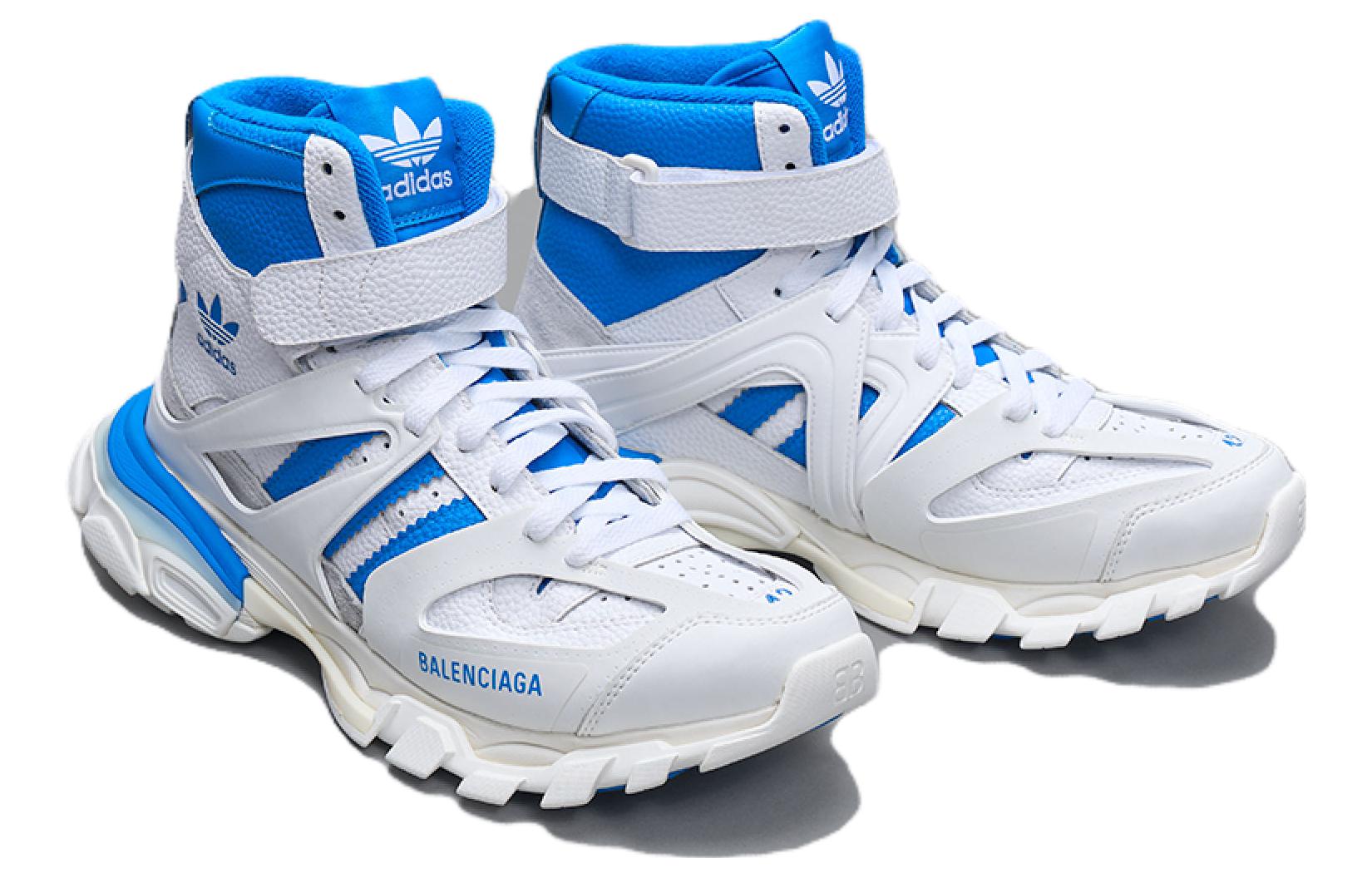Lookbook (W) 아디다스 오리지널 포럼 하이 '화이트 블루' ID4874