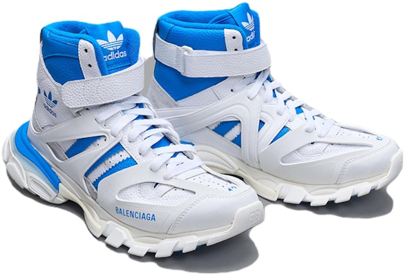 (Women) adidas Originals Forum High 'White Blue' ID4874 Lookbook (Women) adidas Originals Forum High 'White Blue' ID4874