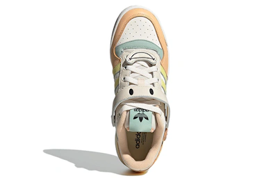 (Women) adidas originals Forum Low 'White Light Orange Cream Yellow Green' GW4427