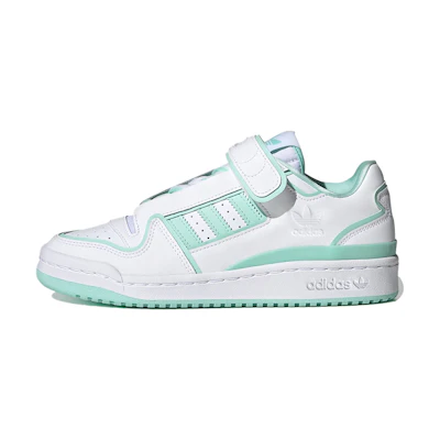 (W) adidas originals Forum Plus Shoes Green/White