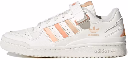 (Women) adidas Originals Forum Low 'White Light Brown Dark Brown' GV8345 (Women) adidas Originals Forum Low 'White Light Brown Dark Brown' GV8345