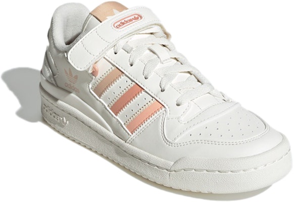 (Women) adidas Originals Forum Low 'White Light Brown Dark Brown' GV8345 Lookbook (Women) adidas Originals Forum Low 'White Light Brown Dark Brown' GV8345