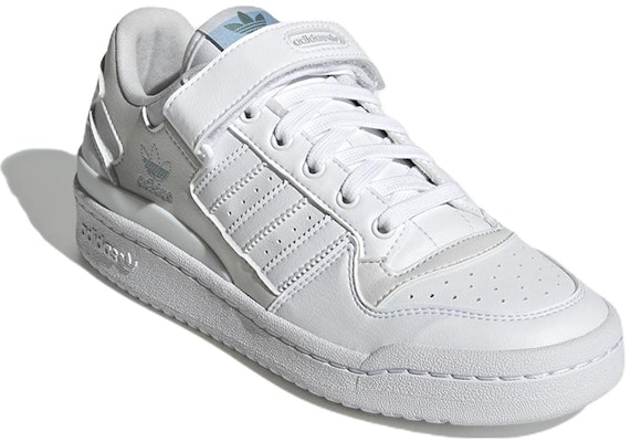 (Women) adidas Forum Low Vegan 'White Dash Grey' GV7908 Lookbook (Women) adidas Forum Low Vegan 'White Dash Grey' GV7908