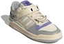 Lookbook adidas originals FORUM 低筒 魔鬼氈 防滑減震 板鞋 女款 米灰紫